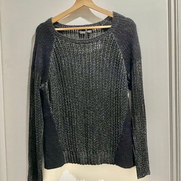 Eileen Fisher Sweaters - (10) Eileen Fisher Preppy Academia Quiet Luxury Whimsigoth Grunge Sweater L